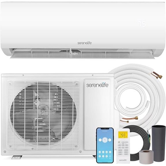SereneLife 9,000 BTU Mini Split AC & Heating