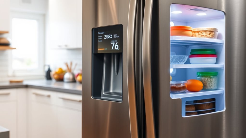 monitor fridge energy use