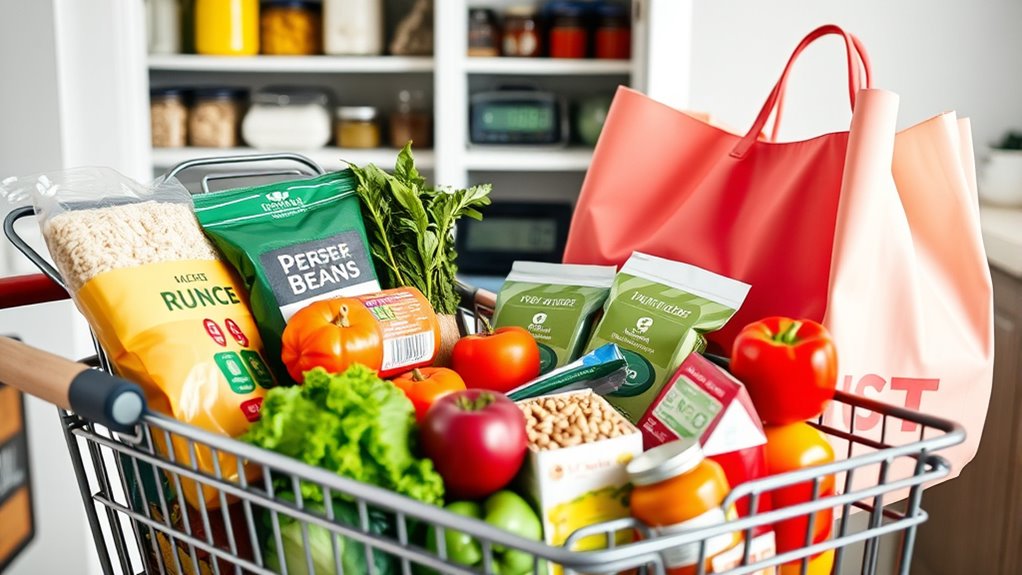 monitor grocery spending habits