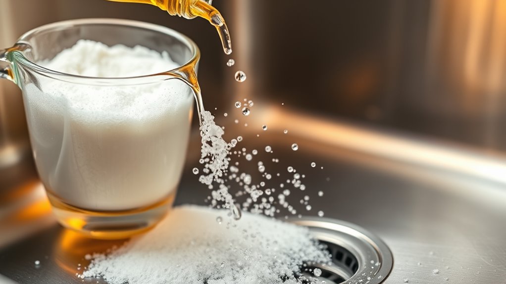 natural drain clearing reaction