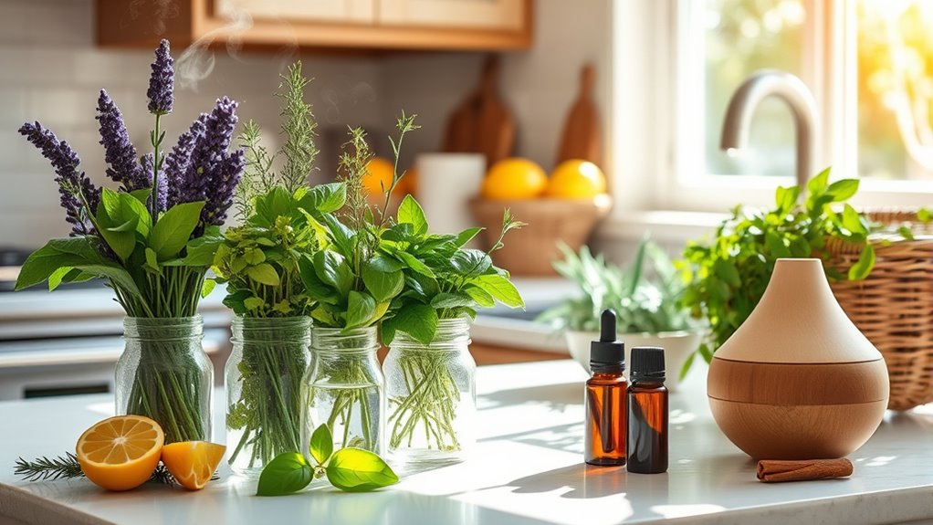 natural herbs repel insects