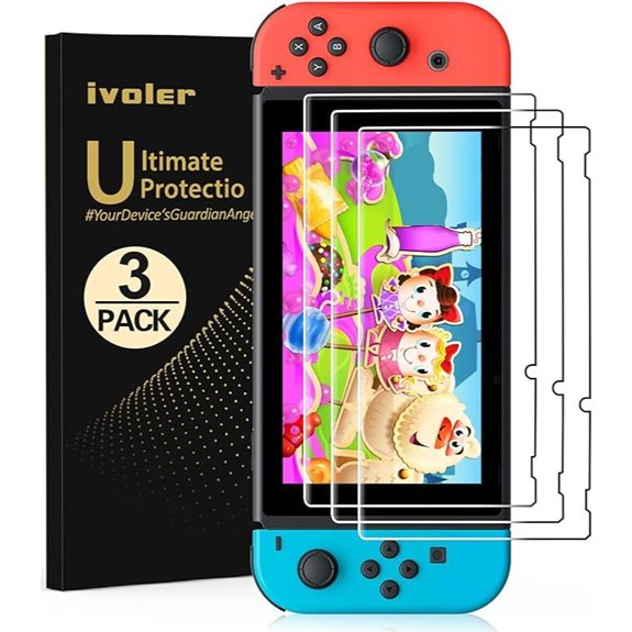 iVoler Nintendo Switch Screen Protector (3-Pack)