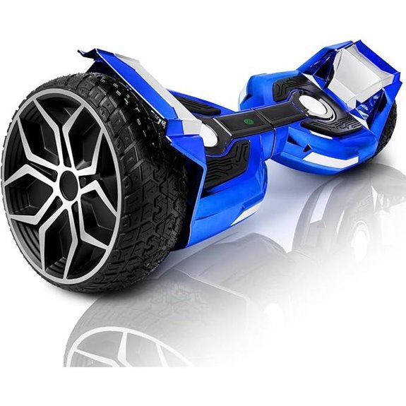 All-Terrain Hover Board with Bluetooth and LED Lights
