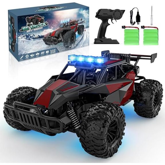 BLUEJAY 1:12 Off-Road RC Truck with LED Headlights