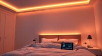 optimize lighting for sleep