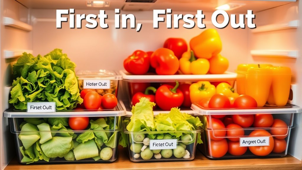 organize food by age