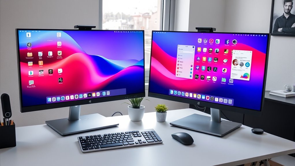 organize tasks with desktops