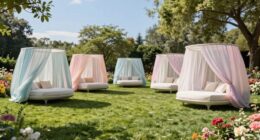 outdoor canopy daybeds