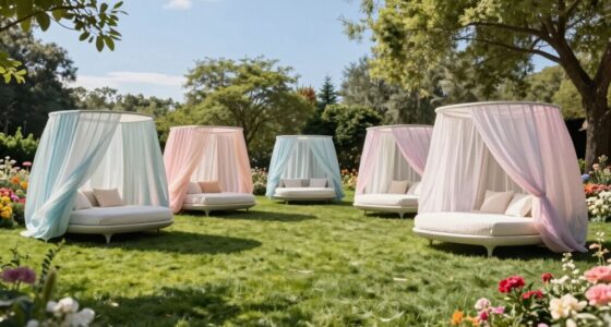 outdoor canopy daybeds