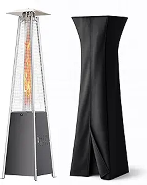 outdoor pyramid propane heater