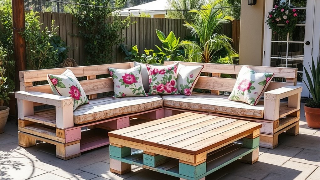 pallet furniture creative project