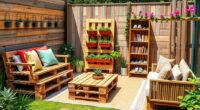 pallets repurposed creatively