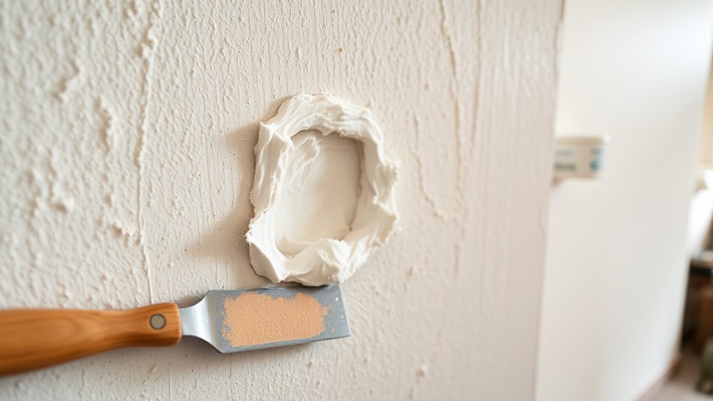 patch small drywall holes