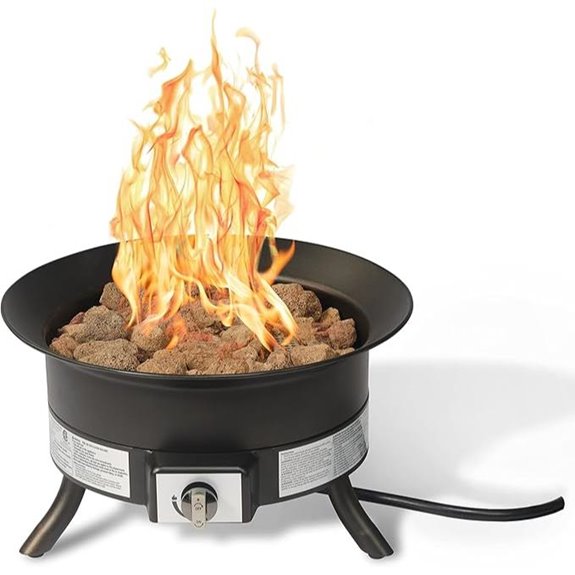 Amazon Basics Portable Propane Fire Pit (19 inch)