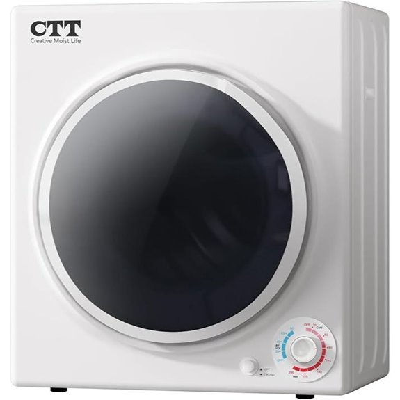 CTT Portable Compact Clothes Dryer with 4 Modes