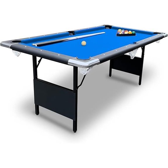 Hathaway Fairmont 6ft Portable Pool Table with Accessories