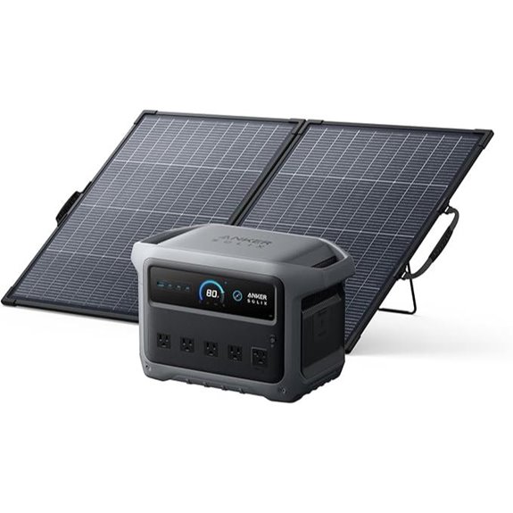 Anker SOLIX C1000 Portable Power Station with Solar Panel