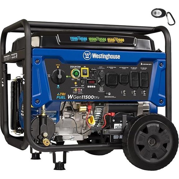 Westinghouse Tri-Fuel Portable Home Backup Generator