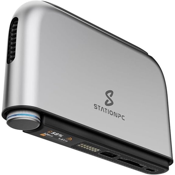 PocketCloud Portable NAS with Wi-Fi 6 & M.2 Slots