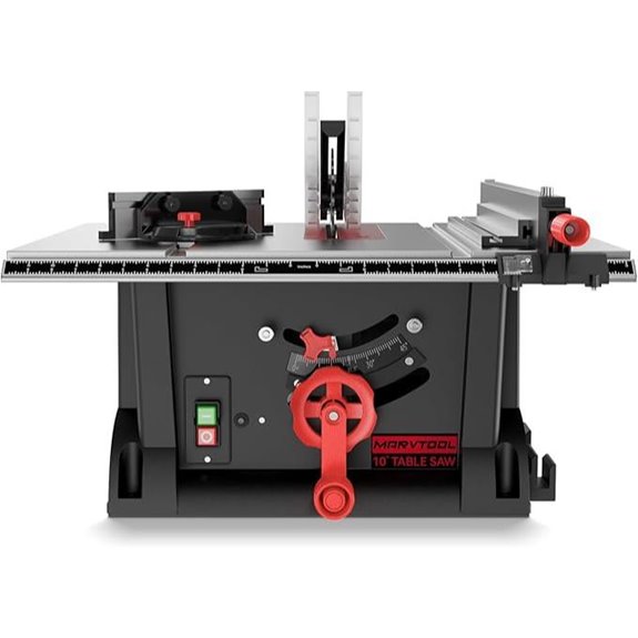 15Amp 10-inch Portable Table Saw with Blade