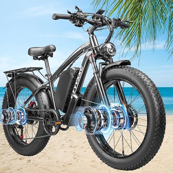 6000W Dual Motor Electric Bike for Adults