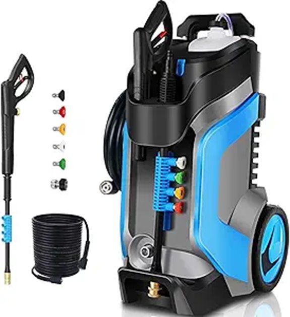 Electric Pressure Washer 5000PSI with Surface Cleaner