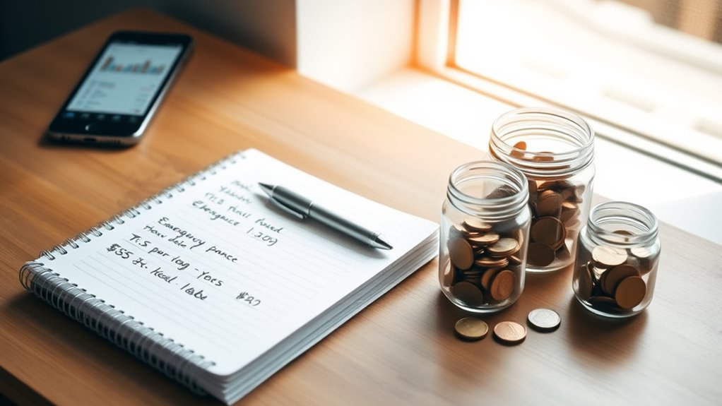 prioritize savings with budgeting