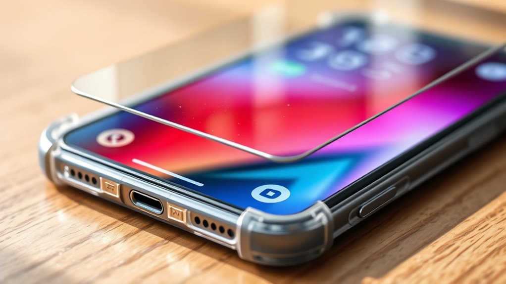 protective case and screen protector