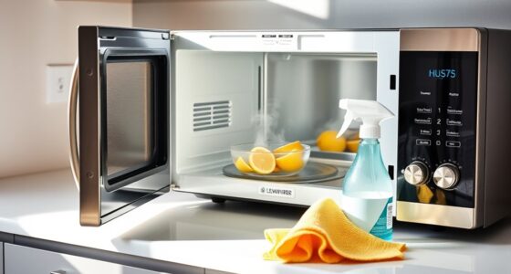 quick microwave cleaning tips