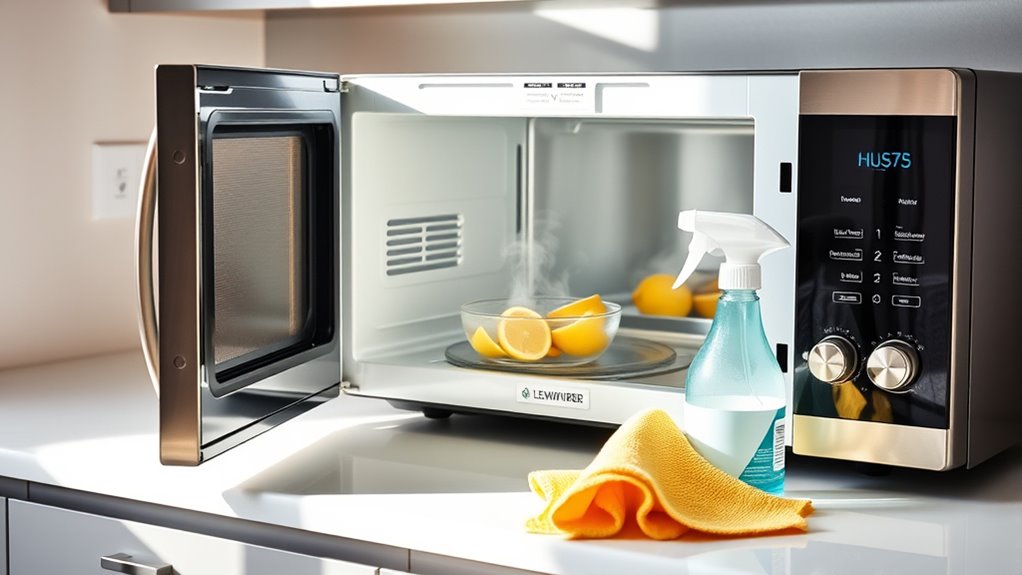 quick microwave cleaning tips