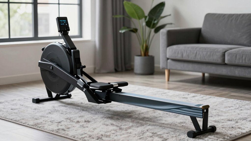 quiet apartment rowing machines