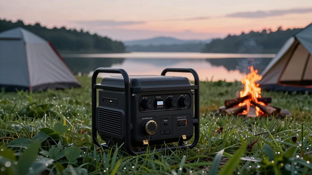 quiet camping generator options