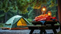 rainproof camping tips