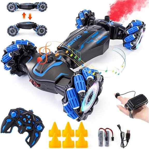 4WD RC Gesture Sensor Car with Lights & Music