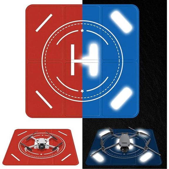 Reflective Waterproof Drone Landing Pad for DJI Mavic Air