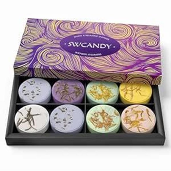 Aromatherapy Shower Steamers - 8 Pcs Relaxation Gift Set