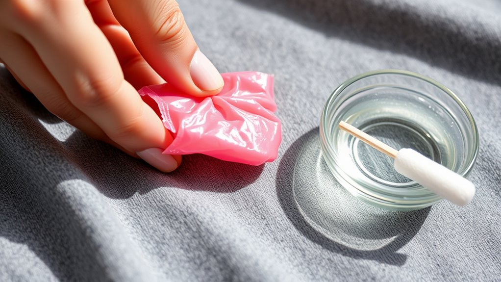 removing chewing gum effectively