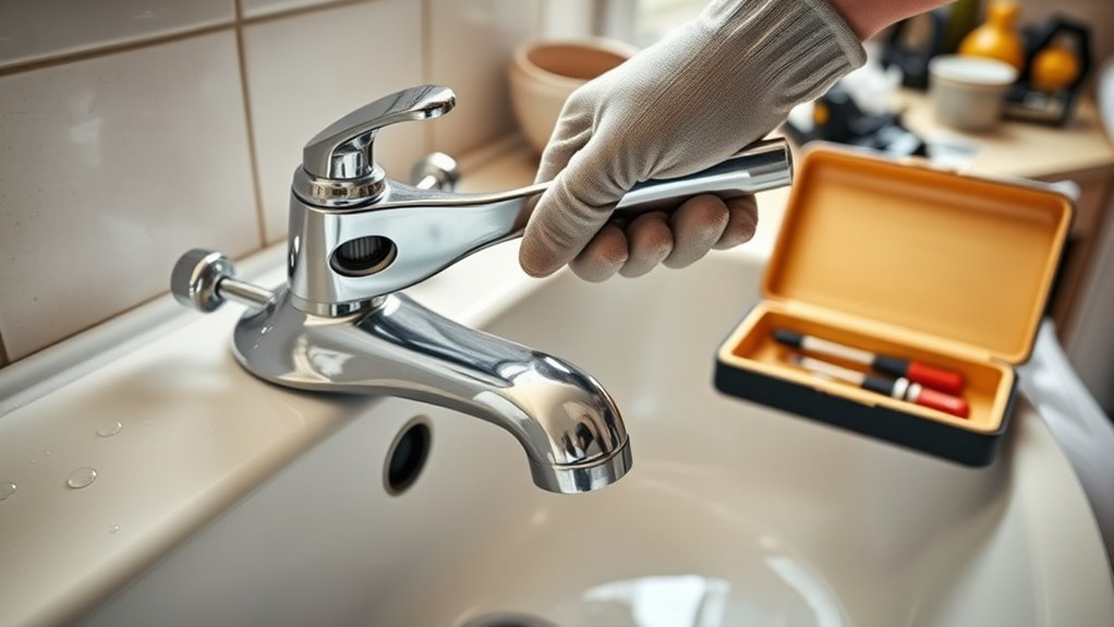 replace worn washers easily