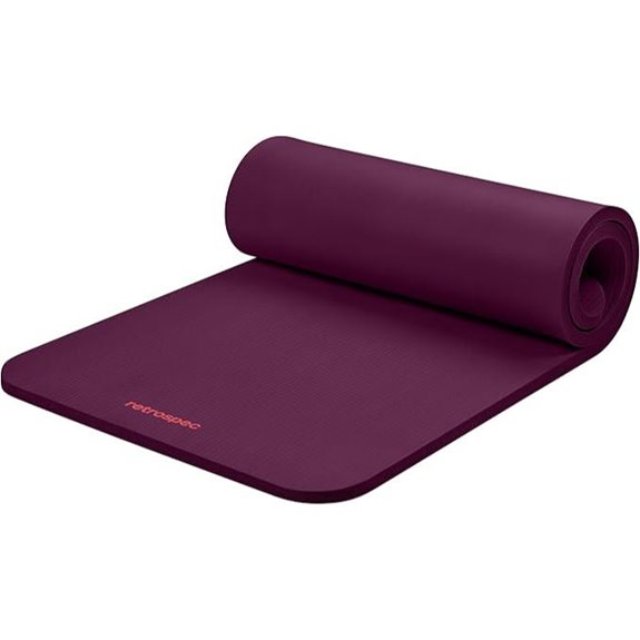Retrospec Solana Non-Slip Yoga Mat with Strap