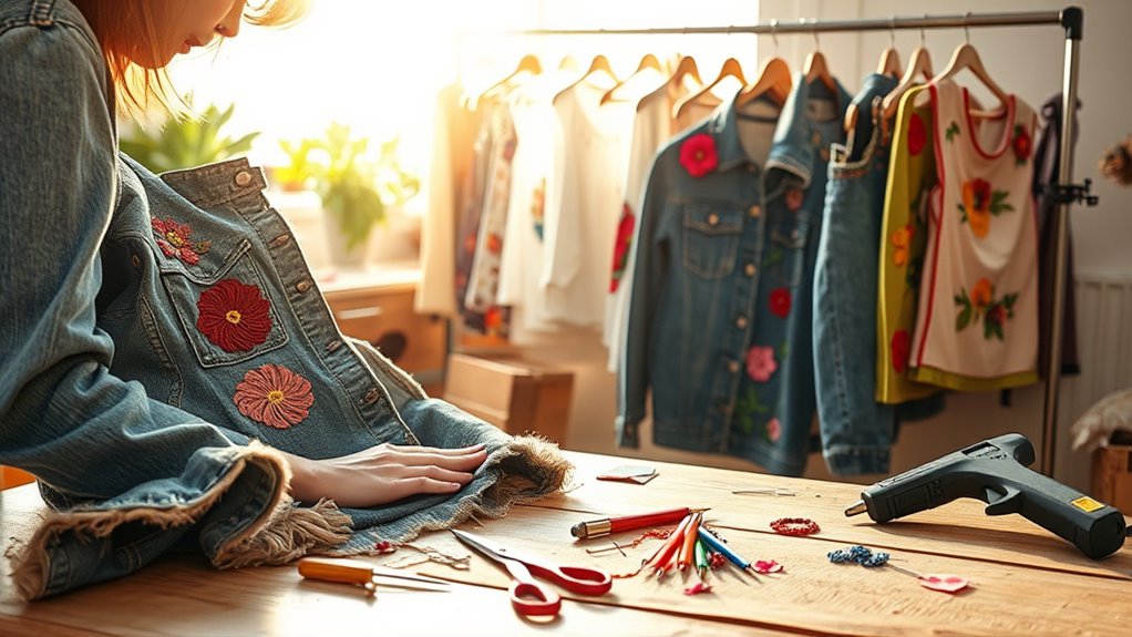 revamp clothes through diy