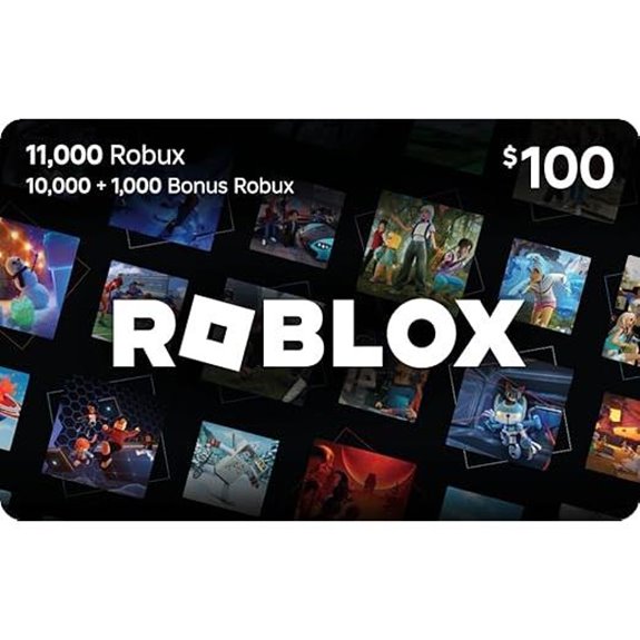 Roblox Gift Card - 11,000 Robux Digital Code