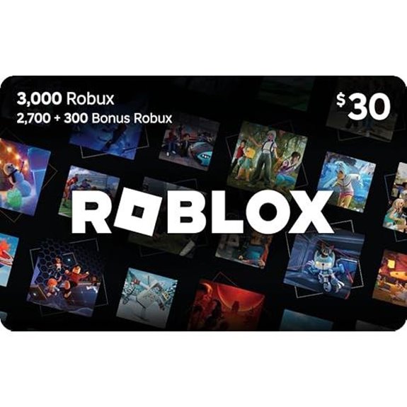 Roblox 3,000 Robux Digital Gift Card with Item
