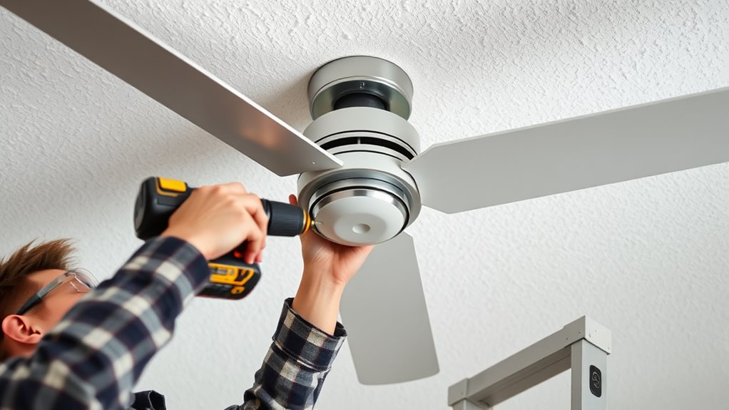 safe ceiling fan installation