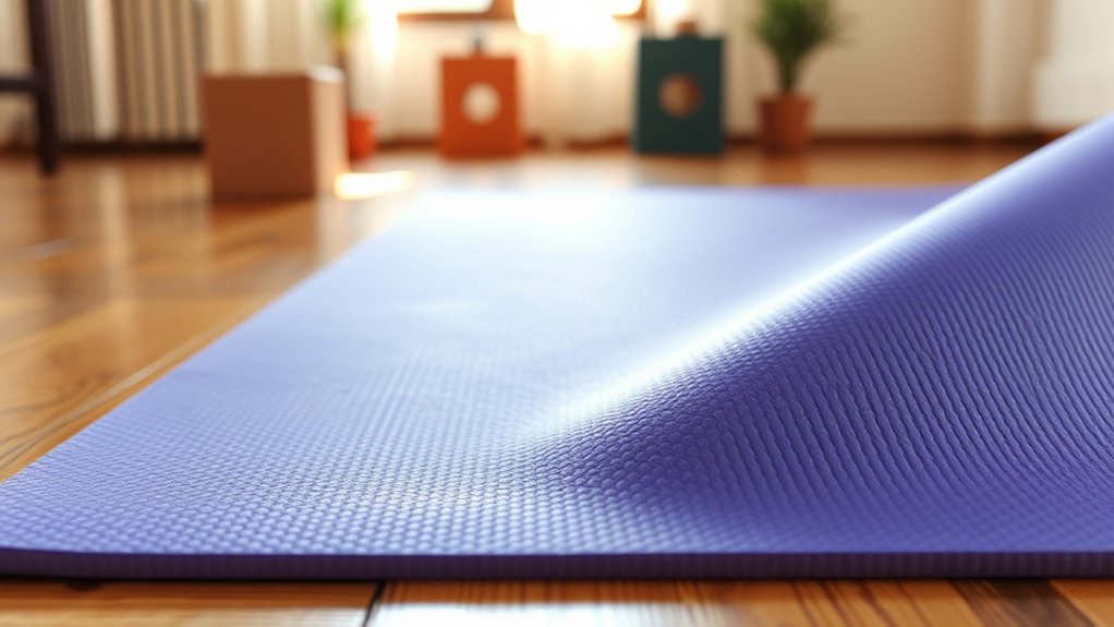 safe comfortable yoga mat
