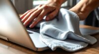 safe laptop cleaning tips