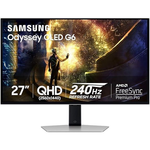 Samsung Odyssey OLED G6 Gaming Monitor (LS27DG610SNXZA)