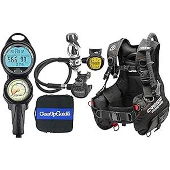 Cressi Start Scuba Gear Set with Dive Computer