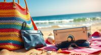 secure your beach valuables