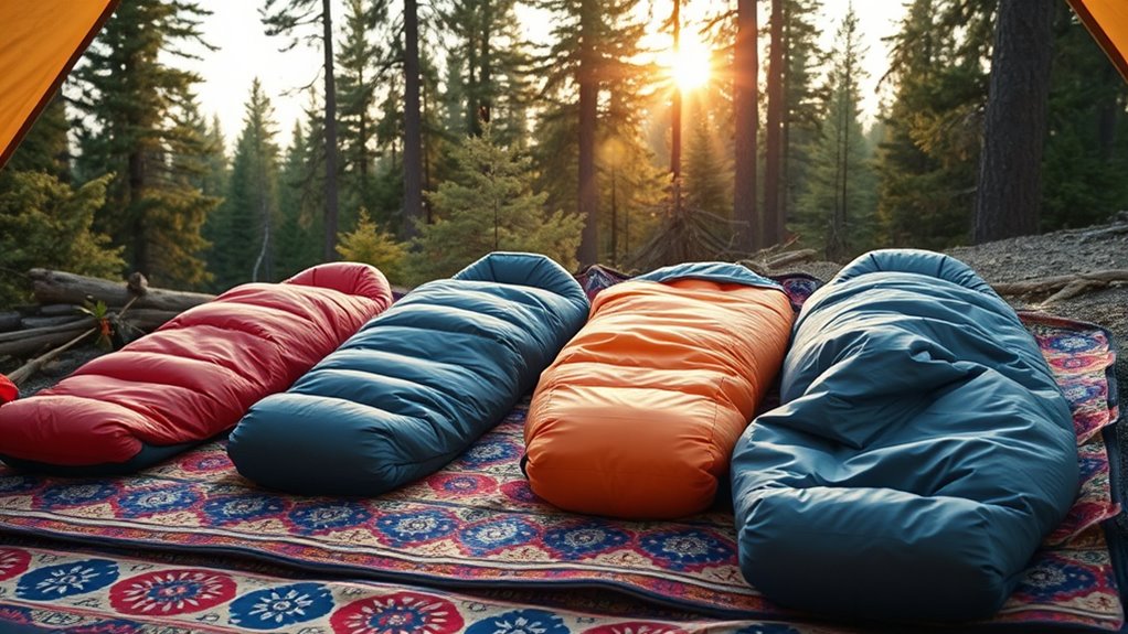 select suitable seasonal sleeping bag
