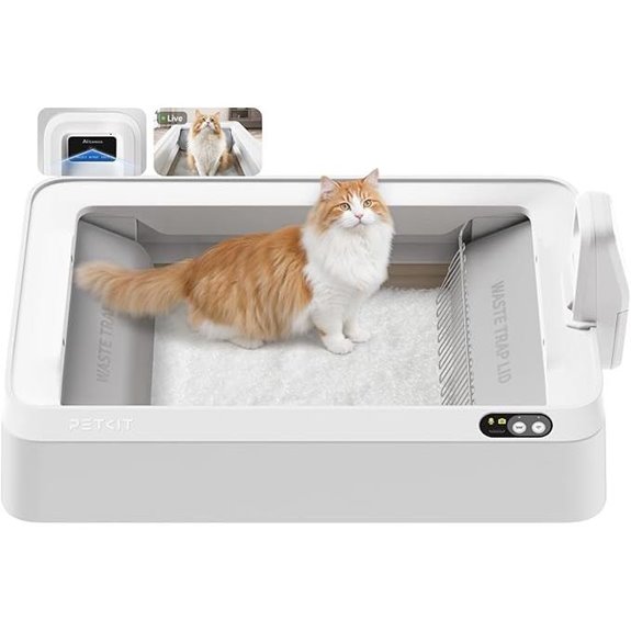 PETKIT Self-Cleaning AI Camera Cat Litter Box